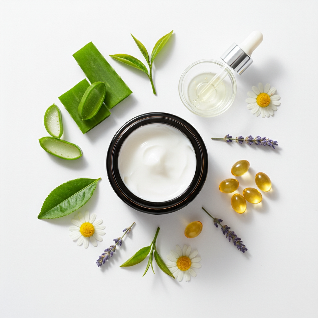 Beneficios clave del producto de belleza - hidratación y cuidado